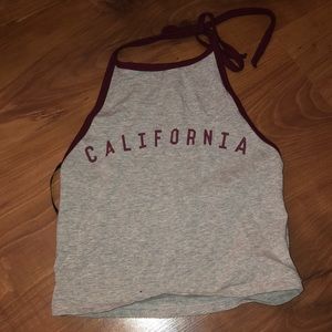 Forever 21 ‘California’ halter crop top